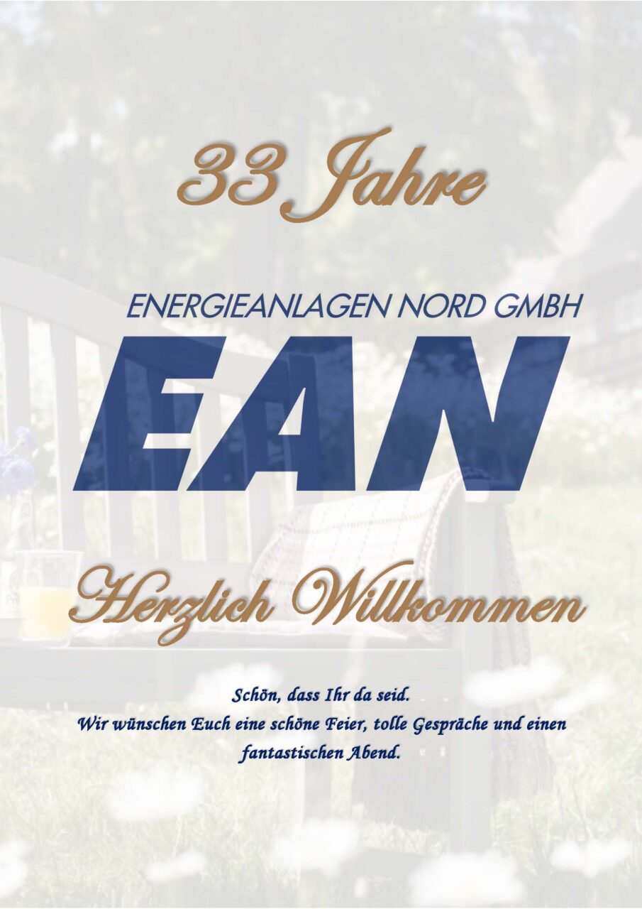 33 Jahre EAN – Wir sagen Danke